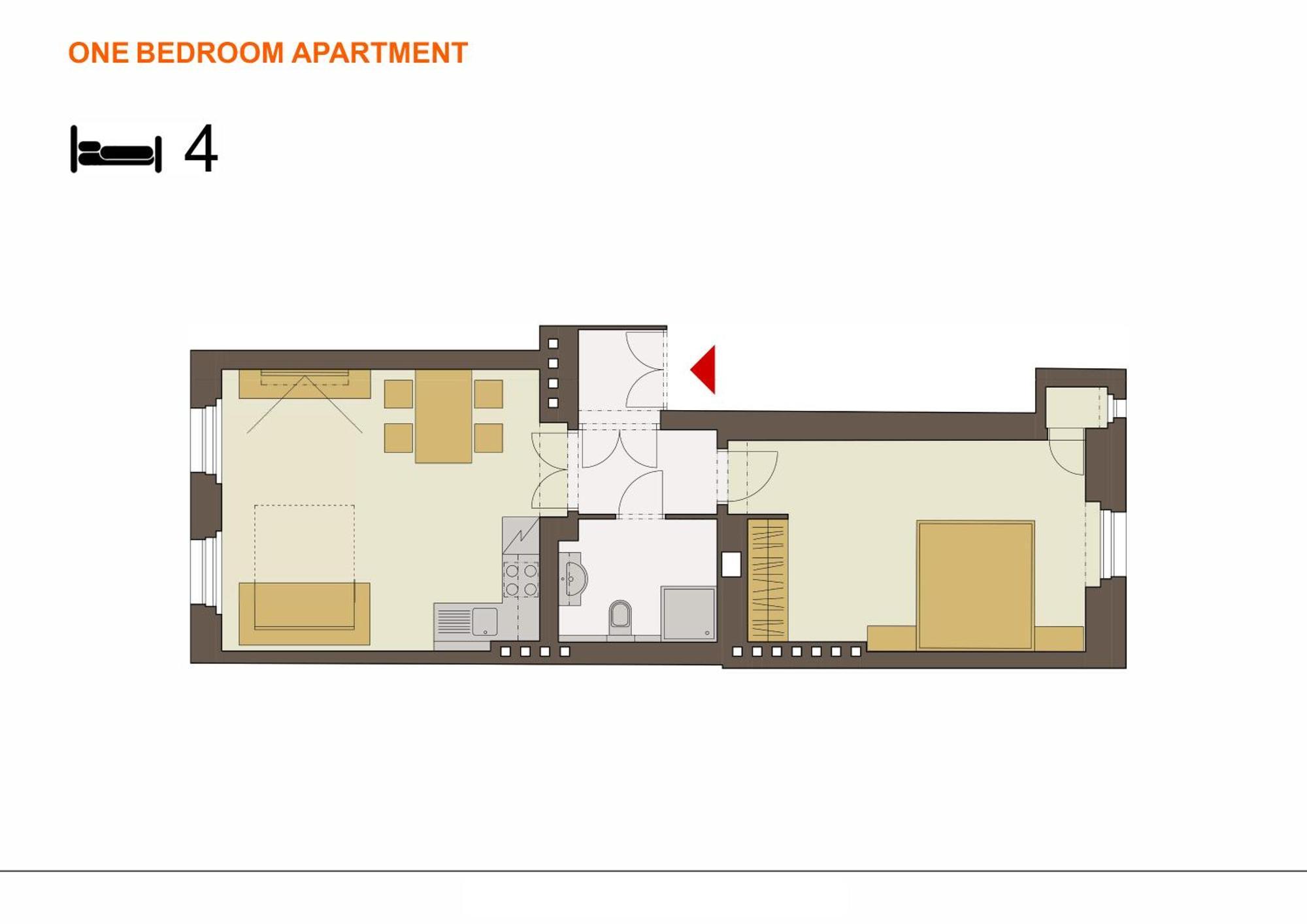 One-Bedroom Apartment